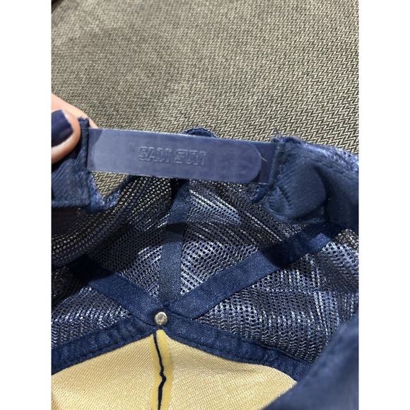 Vintage Central Intelligence Agency San Sun Foam Mesh Trucker Hat Snapback NWOT - Picture 8 of 9